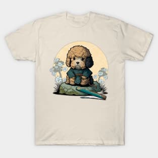 Adorable Samurai Irish Puppy T-Shirt